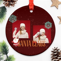 merry christmas - Ornament (Round)