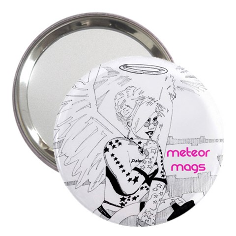 Meteor Mags Anarchangel Handbag Mirror By Matthew Front