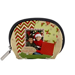 merry christmas - Accessory Pouch (Small)