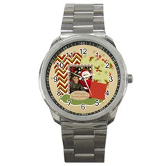 xmas - Sport Metal Watch