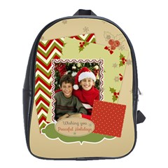 xmas - School Bag (Large)