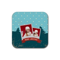 xmas - Rubber Coaster (Square)