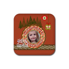 xmas - Rubber Coaster (Square)