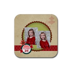 xmas - Rubber Coaster (Square)