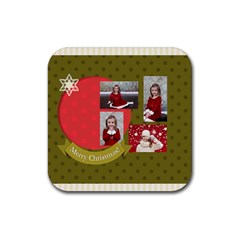 xmas - Rubber Coaster (Square)