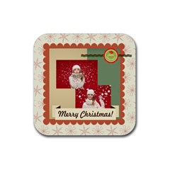 xmas - Rubber Coaster (Square)