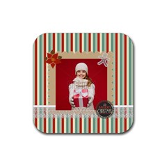 xmas - Rubber Coaster (Square)