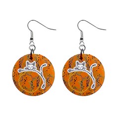 Halloween Fun Earrings - Mini Button Earrings