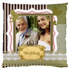 wedding - Large Cushion Case (Two Sides)