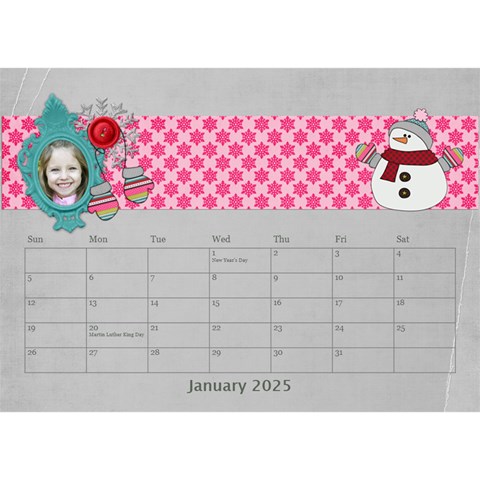 Grandma s 2025 Calendar By Sheena Jan 2025