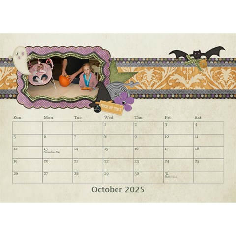 Grandma s 2025 Calendar By Sheena Oct 2025