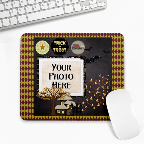 Spooky Mouse Pad By Lisa Minor Front
