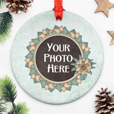 Autumn s Pleasure Ornament By Lisa Minor Front