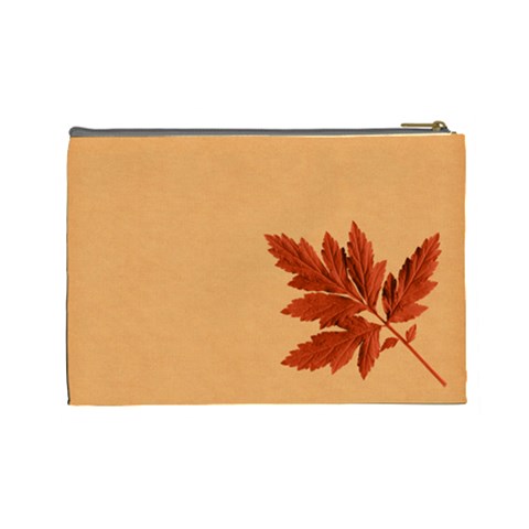 Ode To Autumn Large Cosmetic Bag By Lisa Minor Back