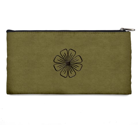 Ode To Autumn Pencil Case By Lisa Minor Back