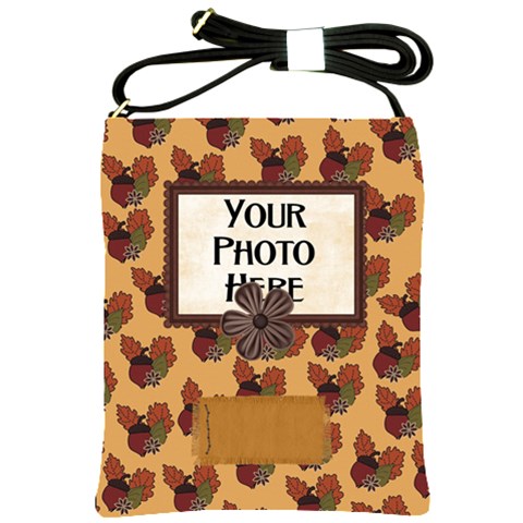 Ode To Autumn Sling Bag By Lisa Minor Front