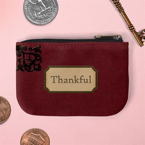 Ode To Autumn Coin Bag By Lisa Minor Back