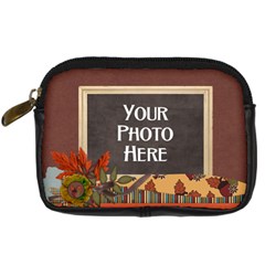 Ode to Autumn Camera Case - Digital Camera Leather Case