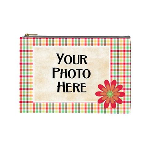 Lively Large Cosmetic Bag By Lisa Minor Front