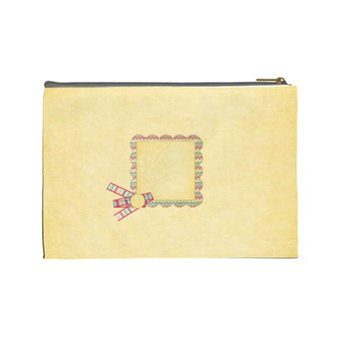 Lively Large Cosmetic Bag By Lisa Minor Back