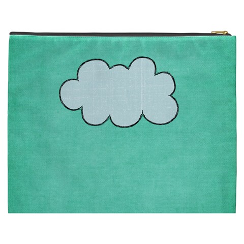 Lively Xxxl Cosmetic Bag By Lisa Minor Back