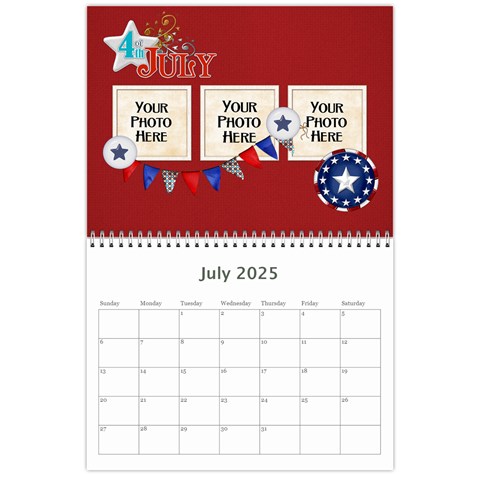 2024 Calender Mix By Lisa Minor Month
