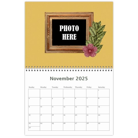 2025 Tfs Calendar By Lisa Minor Nov 2025