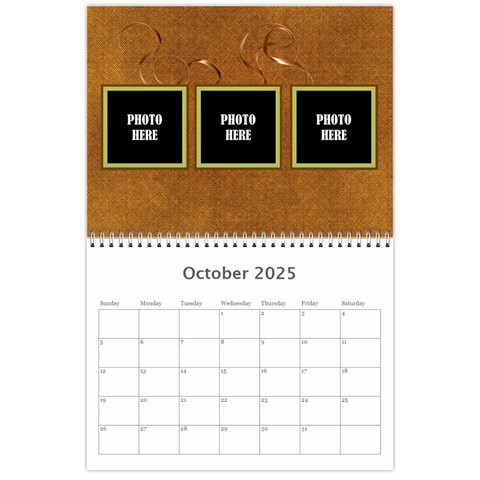 2025 At The Park Calendar By Lisa Minor Oct 2025