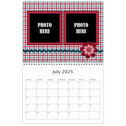 2025 At The Park Calendar By Lisa Minor Jul 2025