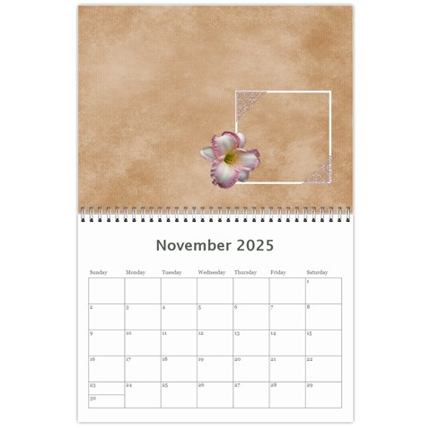 2025 Calendar Mix 1 By Lisa Minor Nov 2025