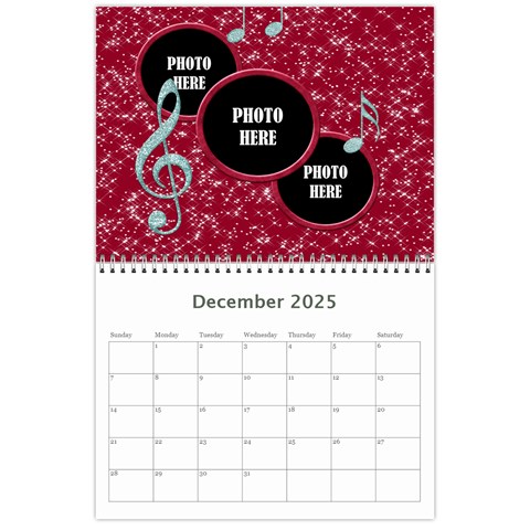 2025 Calendar Mix 1 By Lisa Minor Dec 2025