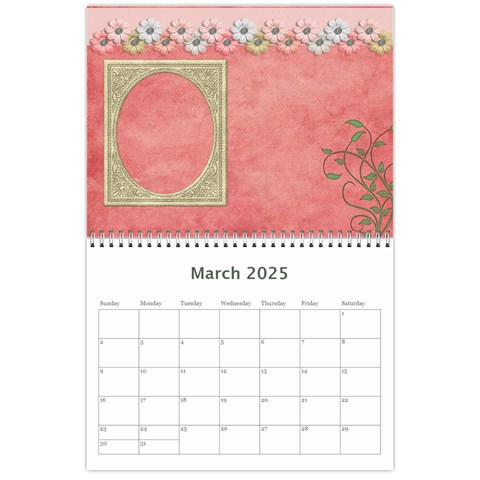 2025 Calendar Mix 1 By Lisa Minor Mar 2025