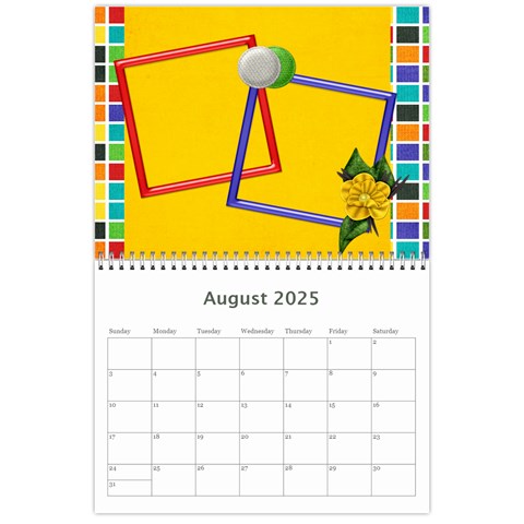 2025 Calendar Mix 1 By Lisa Minor Aug 2025