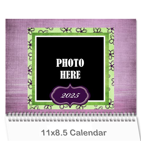 2025 Lavender Essentials Calendar By Lisa Minor Cover
