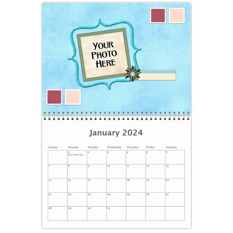 2024 Bloop Bleep Calendar By Lisa Minor Jan 2024