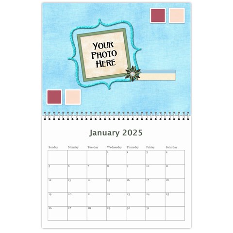 2025 Bloop Bleep Calendar By Lisa Minor Jan 2025