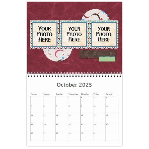 2025 Bloop Bleep Calendar By Lisa Minor Oct 2025