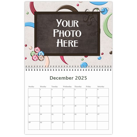 2025 Bloop Bleep Calendar By Lisa Minor Dec 2025