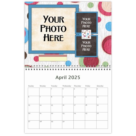 2025 Bloop Bleep Calendar By Lisa Minor Apr 2025