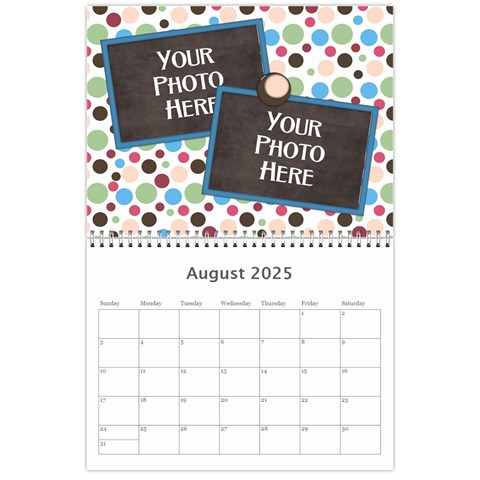 2025 Bloop Bleep Calendar By Lisa Minor Aug 2025