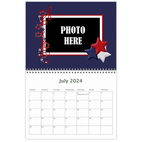2024 Calendar 1 By Lisa Minor Jul 2024
