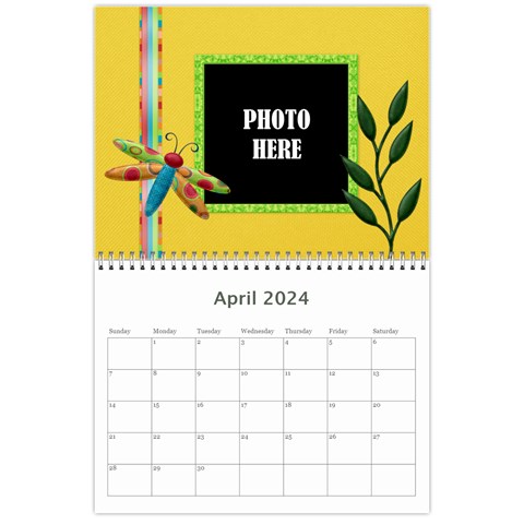 2024 Buttercup Calendar By Lisa Minor Apr 2024
