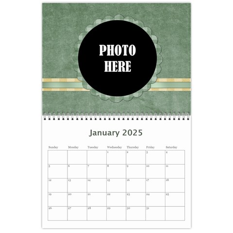 2025 Quilted Calendar 1 By Lisa Minor Jan 2025