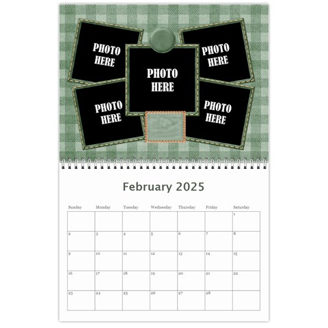 2025 Quilted Calendar 1 By Lisa Minor Feb 2025