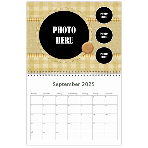2025 Quilted Calendar 1 By Lisa Minor Sep 2025