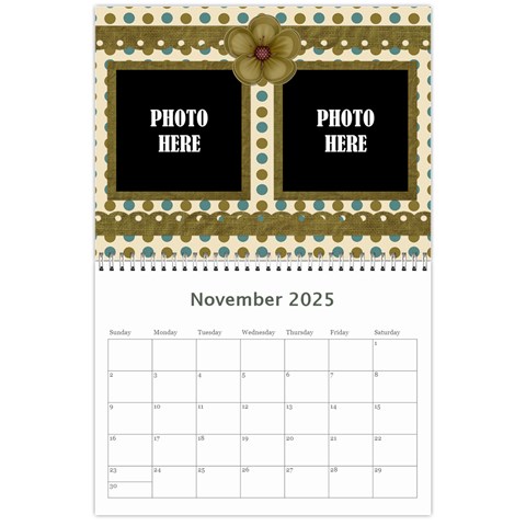 2025 Kit H&h Calendar 1 By Lisa Minor Nov 2025