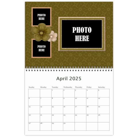 2025 Kit H&h Calendar 1 By Lisa Minor Apr 2025