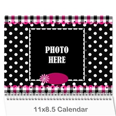 2024 BWP Calendar - Wall Calendar 11  x 8.5  (12-Months)