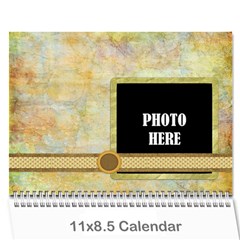 2024 Primavera Calendar 1 - Wall Calendar 11  x 8.5  (12-Months)