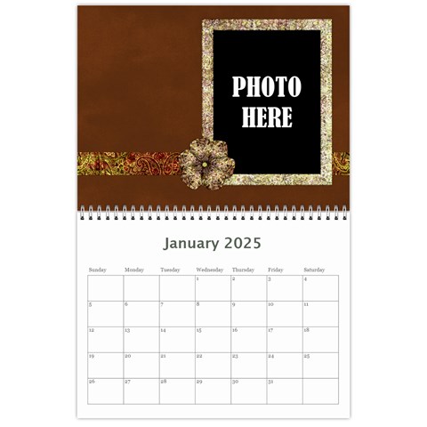 2025 Arabian Spice Calendar 1 By Lisa Minor Jan 2025